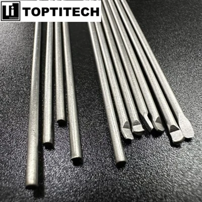 ضياء 2x400mm GR1 سلك التيتانيوم المستقيم للصناعة