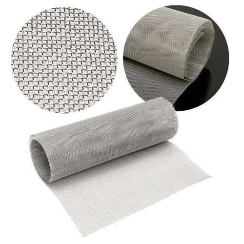 250 300 500 800 Micron Plain Weave Stainless Steel Wire Mesh For Filters 3 250 300 500 800 Micron Plain Weave Stainless Steel Wire Mesh For Filters 3