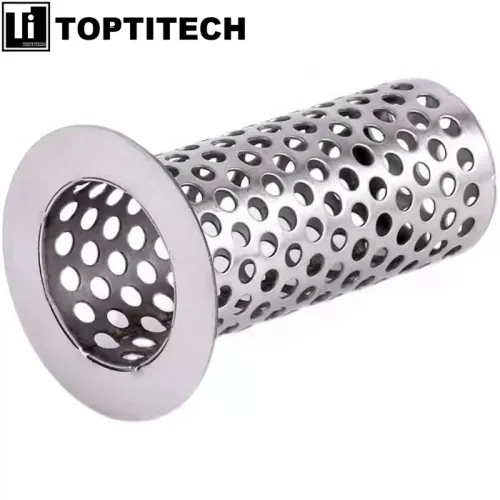 SS316L Perforated Filter Bucket Strainer for Water Sand Filter SS316L Perforated Filter Bucket Strainer for Water Sand Filter